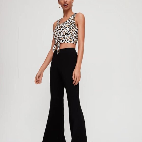 BABATON | Aritzia Jeronimo Cropped Cheetah Tank Top | Sz. XS - Picture 4 of 10